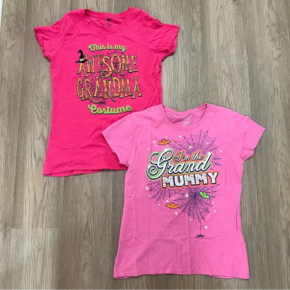 Grandma Halloween Graphic T-Shirt Bundle - Medium